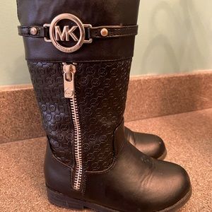 Michael Kors zip up boots